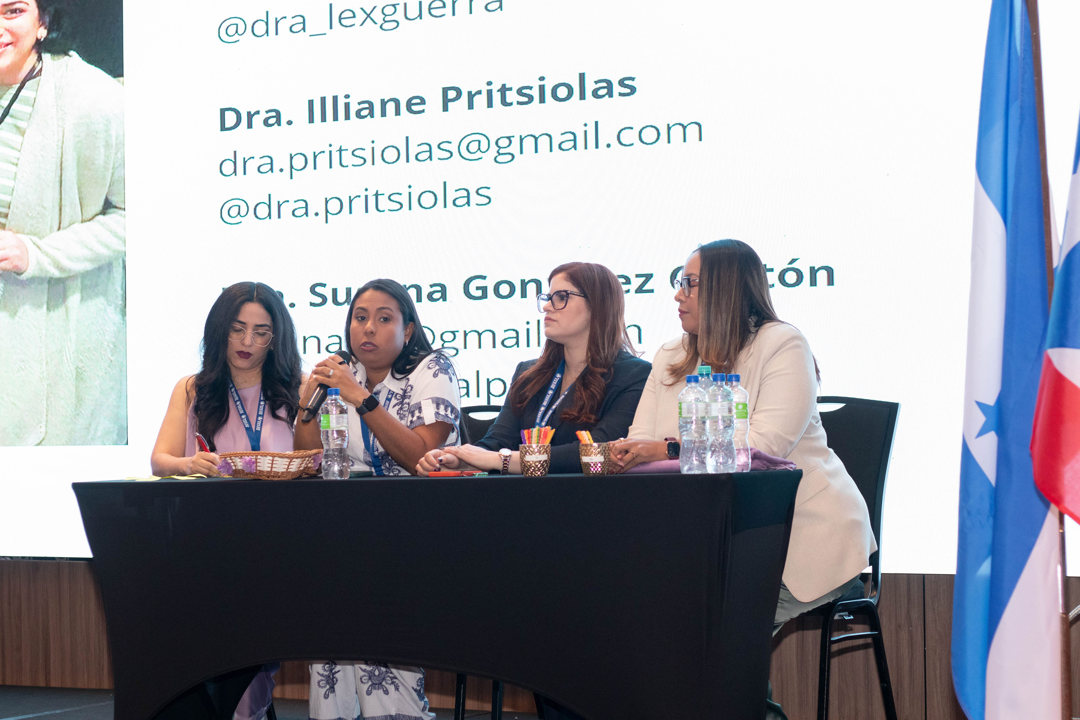 Panel de psiquiatras especializadas en salud mental perinatal - Dra. Susana González, Dra. Illiane Pritsiolas
